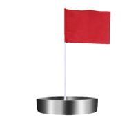 Bandiera da golf, fori da golf e bandiere per giardino, cortile, verde, tazza da golf e bandiera per esercizi di posa (set di bandierine, 1 confezione)