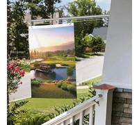 Bandiera da golf Resort Park 6 x 0,9 m per esterni interni primavera estate autunno inverno bandiere da giardino con occhiello verticale su entrambi i lati bandiere per vacanze banner per decorazioni