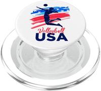 Bandiera da pallavolo da uomo con scritta "Support the Team" PopSockets PopGrip per MagSafe