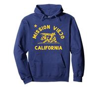 Bandiera da spiaggia Mission Viejo California Bear Surf CA Vintage Felpa con Cappuccio
