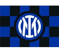 Bandiera da stadio nerazzurra compatibile con Inter