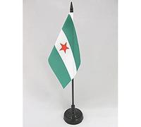 BANDIERA DA TAVOLO ANDALUSIA ARBONAIDA 15x10cm - PICCOLA BANDIERINA ANDALUCÍA INDEPENDENTISTA 10 x 15 cm - AZ FLAG