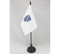 BANDIERA DA TAVOLO BOSNIA ED ERZEGOVINA 1992-1998 15x10cm - PICCOLA BANDIERINA BOSNIACA ANTICA 10 x 15 cm - AZ FLAG