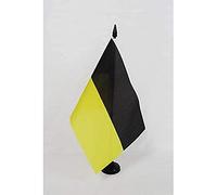 BANDIERA DA TAVOLO CASCIUBI DI POLONIA 21x14cm - PICCOLA BANDIERINA CASCIUBO 14 x 21 cm - AZ FLAG