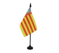 BANDIERA DA TAVOLO COMUNITÀ VALENCIANA 15x10cm - PICCOLA BANDIERINA COMUNIDAD VALENCIANA IN SPAGNA 10 x 15 cm - AZ FLAG