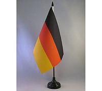 BANDIERA DA TAVOLO GERMANIA 22x15cm - BANDIERINA TEDESCA 15 x 22 cm - AZ FLAG