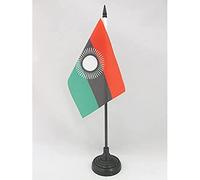 BANDIERA DA TAVOLO MALAWI ANTICA 15x10cm - PICCOLA BANDIERINA MALAWAIANA 10 x 15 cm - AZ FLAG