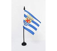 BANDIERA DA TAVOLO PROVINCIA DI ZELANDA 15x10cm - PICCOLA BANDIERINA ZEELAND - PAESI BASSI 10 x 15 cm - AZ FLAG