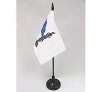 BANDIERA DA TAVOLO PROVINCIA NORD DI NUOVA CALEDONIA 15x10cm - PICCOLA BANDIERINA NUOVA CALEDONIA 10 x 15 cm - AZ FLAG