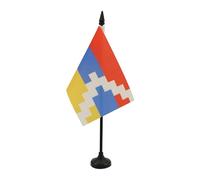 BANDIERA DA TAVOLO REPUBBLICA DEL NAGORNO KARABAKH 15x10cm - PICCOLA BANDIERINA KARABAH - AZERBAIGIAN 10 x 15 cm - AZ FLAG