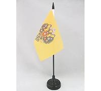 BANDIERA DA TAVOLO RUSSIA WWI 15x10cm - PICCOLA BANDIERINA RUSSA DI GUERRA 10 x 15 cm - AZ FLAG