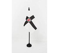 BANDIERA DA TAVOLO VANDEA MILITARE 15x10cm - PICCOLA BANDIERINA GUERRA DI VANDÉE - CHOUANS 10 x 15 cm - AZ FLAG