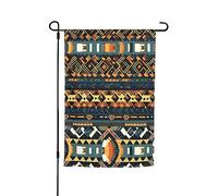 Bandiera decorativa africana tribale etnica stampata da giardino, 30,5 x 45,7 cm, bandiera da cortile per patio, balcone, cortile, prato