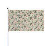 Bandiera decorativa da 3x5 piedi con poster di schizzo per divertimento all'aperto, bandiera in poliestere monofacciale, occhielli in metallo, stampata a macchina