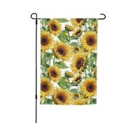 Bandiera decorativa da giardino con stampa di girasole per prato e villa decorativa per esterni, cortile, casa, patio, prato, decorazione