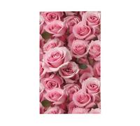 Bandiera decorativa leggera con stampa di rose rosse, bandiere stagionali, per interni ed esterni, patio, prato, giardino