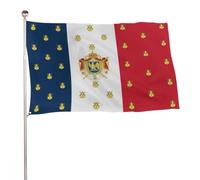 Bandiera Decorativa Napoleon III Imperial per Esterni 3x5 FT | Robuste Bandiera da Giardino con 2 Occhielli Decorazioni da Esterno per Interni Strada