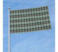 Bandiera decorativa per esterni con libellula e loto per giardino, portico, parete, patio, balconi, celebrazioni