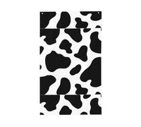 Bandiera decorativa per esterni con stampa di mucca, per tutte le stagioni, modello su un solo lato, per cortile, portico, patio