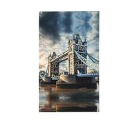 Bandiera decorativa per esterni con stampa storica del ponte della torre vecchia di Londra, decorazione per interni