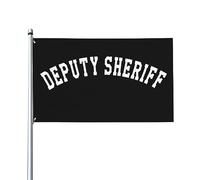 Bandiera decorativa per esterni Premium Vice Sceriffo 9,1 x 1,5 m - Colori vivaci, antivento e resistente all'acqua - Ideale per giardino ed eventi