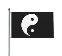 Bandiera decorativa per esterni Tai Chi Yin Yang 3x5FT