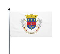 Bandiera Decorativa Saint Barthélemy (Local) Con 2 Occhielli Bandiera Garden Appendere Striscione Da Giardino Per Parete Attività Fattoria 3X5 Ft