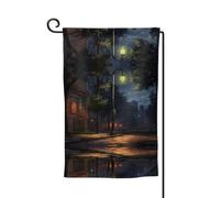 Bandiera decorativa unica per cortile, design personalizzato per primavera e giardino, bandiere bifacciali in poliestere resistente per esterni, per cortile, portico e patio, strada silenziosa, taglia