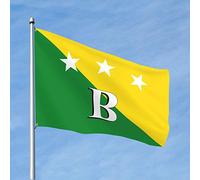 Bandiera Decorative, Bandera De La Provincia De Bocas Del Toro Colori Vivaci Bandiere Per Interno Esterno Bandierine 90X150Cm