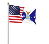 Bandiera Decorative, Flag Of The Vice Chief Of Staff Of The Force And America Resistente Alle Intemperie Bandiere Per Conferenza Balcone Striscioni Di Bunting 90X150Cm