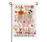 Bandiera Decorazioni Dancing Skeleton Skull Jack Lantern Pumpkin All The