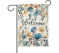 Bandiera Decorazioni Watercolor Flowereasonal Flower Botanical Prints