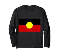 Bandiera degli aborigeni Maglia a Manica