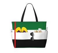 Bandiera degli Emirati Arabi Uniti Borsa da Viaggio Multifunzionale Spiaggia Multi Tasca Design Alla Moda Adatto per Vari Luoghi All'aperto