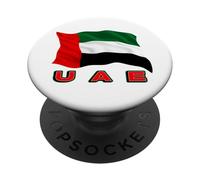 Bandiera degli Emirati Arabi Uniti Patriottica Araba Uomini Donne Bambini PopSockets PopGrip Adesivo