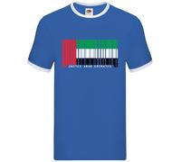 Bandiera Degli Emirati Arabi Uniti - Ringer Uomo - Abu Dhabi Dubai Paese UAE