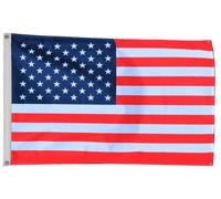 Bandiera degli Stati Uniti con occhielli - fatta a mano nel Regno Unito