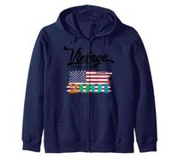 Bandiera degli Stati Uniti d'America Edizione Limitata - Vintage 2001 Felpa con Cappuccio