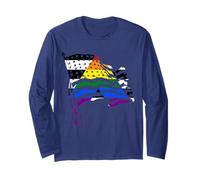Bandiera degli Stati Uniti d'America Maglia a Manica