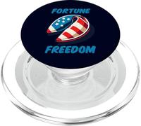 Bandiera degli Stati Uniti del 4 luglio del biscotto della fortuna della libertà PopSockets PopGrip per MagSafe
