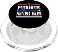 Bandiera degli Stati Uniti veterano Uno spirito patriottico non muore mai PopSockets PopGrip per MagSafe