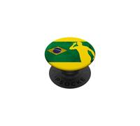 Bandiera dei campioni del mondo di calcio USA 26 Brasile PopSockets PopGrip Adesivo