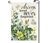 Bandiera Dei Pirati Always Loved Never Forgotten Memorial 30X45Cm Bandiera Da Cortile Personalizzata Stagionale Banner Per Camera Da Letto Festival Campionato