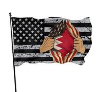 Bandiera del Bahrain Blood Inside Me Bandiera 9,1 x 1,5 m Bandiere da muro dai colori vivaci e resistenti allo sbiadimento UV per esterni ed interni