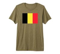 Bandiera del Belgio Maglietta Premium