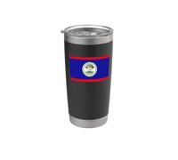Bandiera del Belize Bicchiere termico in acciaio inox doppia parete