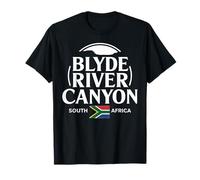 Bandiera del Blyde River Canyon Viaggi Città Sud Africa Maglietta