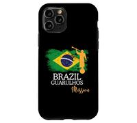 Bandiera del Brasile Guarulhos Mission Angel Moroni Brasile Custodia per iPhone 11 Pro