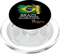 Bandiera del Brasile Guarulhos Mission Angel Moroni Brasile PopSockets PopGrip per MagSafe