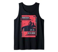 Bandiera del Brasile Vacanze Vacanze Spiaggia Ipanema Canotta